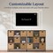 Best Choice Products Elevated 9-Cube Storage Organizer, 11in Shelf, Bookcase, Display Shelf, w/ Metal Legs